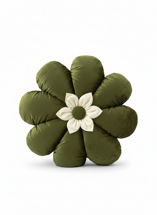 Flower Pillow – 8 Petals with 5 Petal Bow